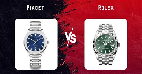 piaget vs rolex.